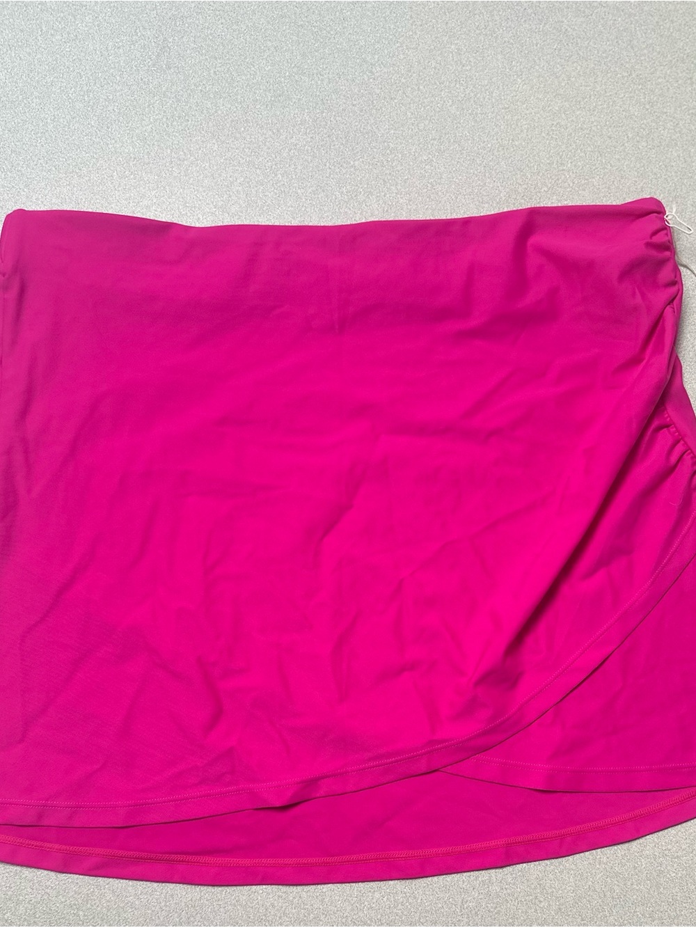 NEW Summer salt Swim Skirt Coverup Hot Pink. Size large. - Picture 5 of 13